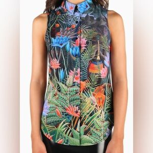 Blackmilk The Dream Rousseau business time shirt, size L